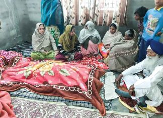 Four members died falling home