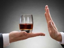 Alcohol is not necessary, health is important