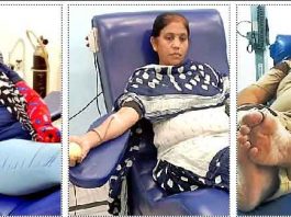 मानवता पर चलते हुए बढ़-चढ़कर रक्तदान कर रहे डेरा सच्चा सौदा सेवादार Blood Donation