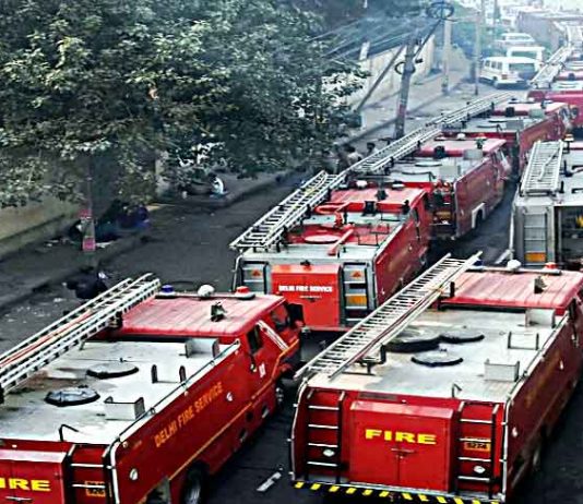Fire department alert