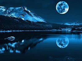 Lake moon