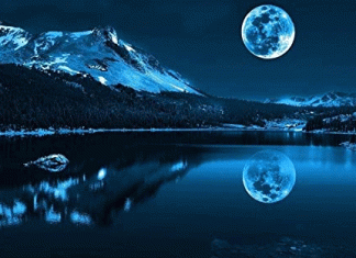 Lake moon
