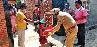 Punjab Police visit home and gives birthday gift to Little angel