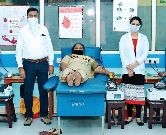 सराहनीय। सीएमसी, गुरू तेग बहादुर अस्पताल और एसपीएस में डेरा श्रद्धालुओं ने किया 70 यूनिट रक्तदान Blood Donation