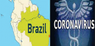Death toll from Corona reached 27878 in Brazil