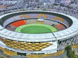 Motera Stadium is the world's second largest cricket stadium