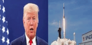SpaceX created history by successfully launching rockets with astronauts Trump