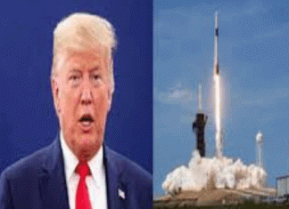 SpaceX created history by successfully launching rockets with astronauts Trump