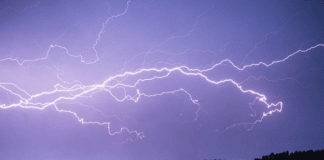 709 km of lightning broke all records