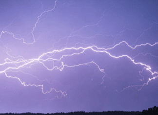 709 km of lightning broke all records