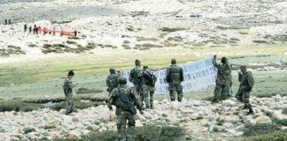 Chinese Soldiers Attacked