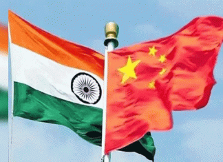 India and China Border