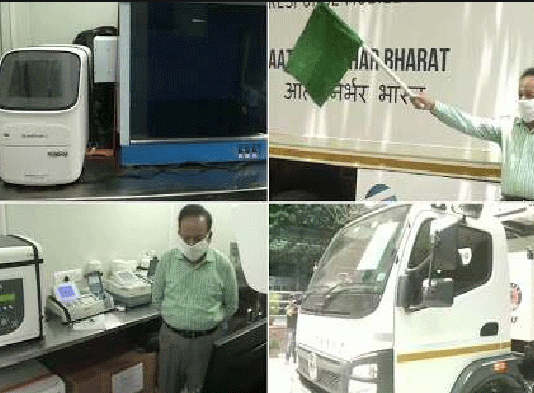 Harshvardhan launches countrys first mobile eye lab