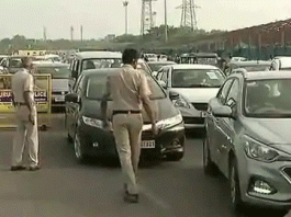 Politics intensified on Gurugram-Delhi border, Haryana removed barricade