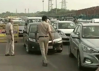 Politics intensified on Gurugram-Delhi border, Haryana removed barricade