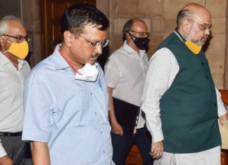 Shah convened an all party meeting on corona on Monday