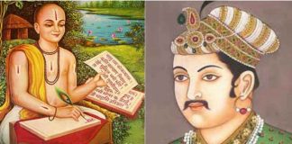 Tulsidas and Akbar