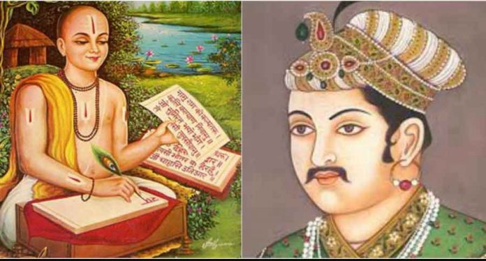 Tulsidas and Akbar