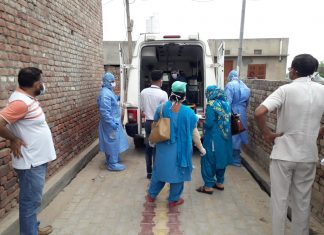 13 people infected in the district on the second day