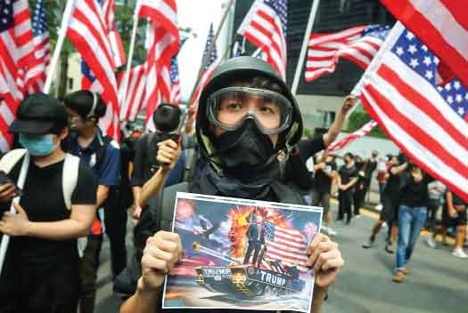 American trap in Hong Kong dispute