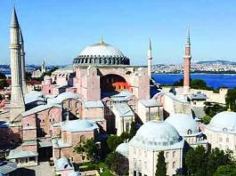 सोफिया को मस्जिद में तब्दील करने का संदेश घृणात्मक Disgusting message of converting Sophia into a mosque