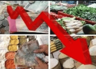 Rise in food inflation, decline in economic growth