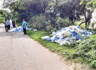 Conspiracy to spread corona infection, heaps of PPE kits found on roadside