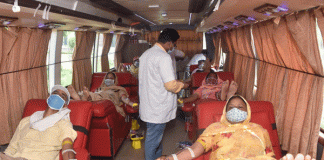 Dera followers donated 151 units of blood in Gurugram