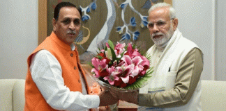 Modi wishes Rupani a happy birthday