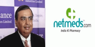 Reliances move in healthcare, netmeds bought for Rs 620 crore