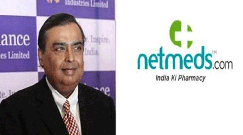 Reliances move in healthcare, netmeds bought for Rs 620 crore