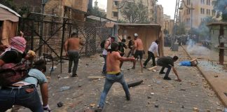 Violent Protests in Beirut