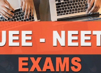 Youth Congress performance in protest against JEE, NEET entrance exam