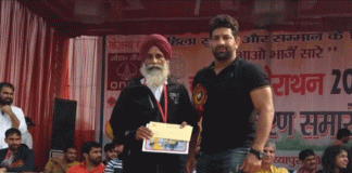 62-year-old Harmander Singh became a source of inspiration for the youth