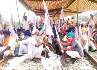 Agricultural Bill protest