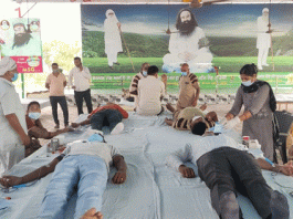 Bhiwanis sadh-sangat donated 25 units of blood