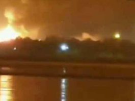 गुजरात में ओएनजीसी गैस संयंत्र में ज़बरदस्त धमाकों के बाद आग, कोई हताहत नहीं Blast in ONGC Gas Plant