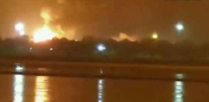 Blast in ONGC Gas Plant