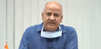 Corona positive Sisodia hospitalized