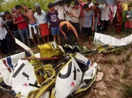 Helicopter Crash in Azamgarh