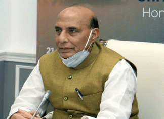 Rajnath informed the leaders of political parties about the China dispute