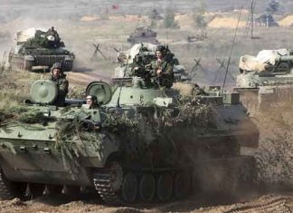 Russia Military Exercise