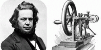 Sewing machine inventor elias howe