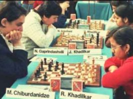 Chess Champion Rohini Khadilkar