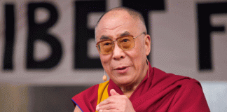 Dalai Lama, a preacher of peace and happiness