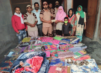 Dera followers helped for marriage of a needy girl