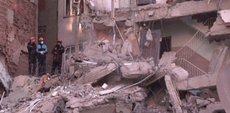 Earthquake devastation in West Turkey