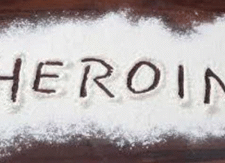 Heroin seized from area along international border