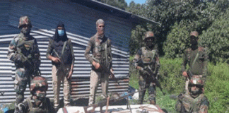 Terrorist hideout exposed in Rajouri, huge amount of weapons recovered