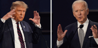 Trump-Biden lashed out at each other in the last debate before the election